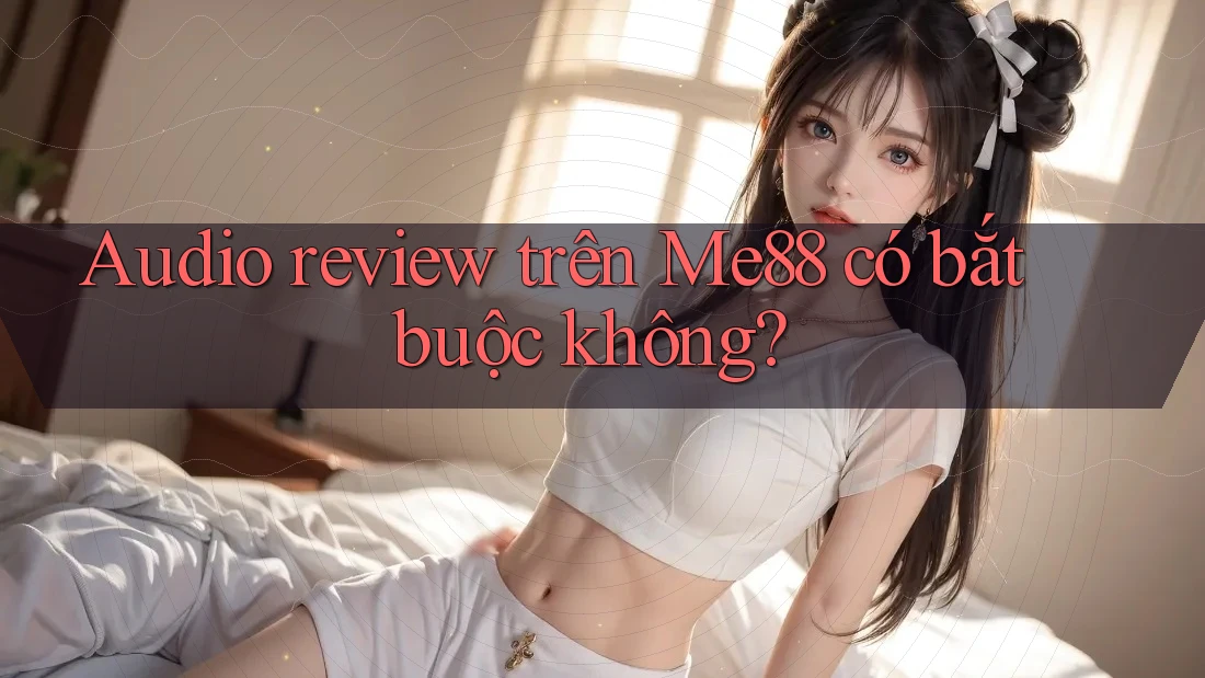 Audio review trên Me88 có bắt buộc không? Audio review trên Me88 có bắt buộc không?