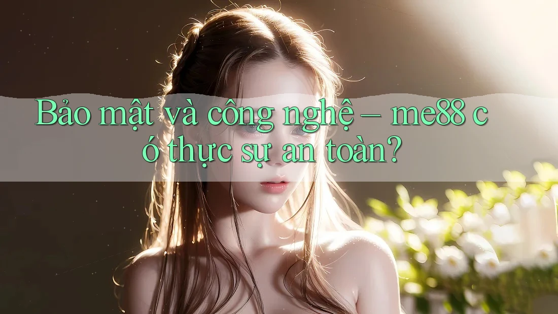 Bảo mật và công nghệ – me88 có thực sự an toàn?