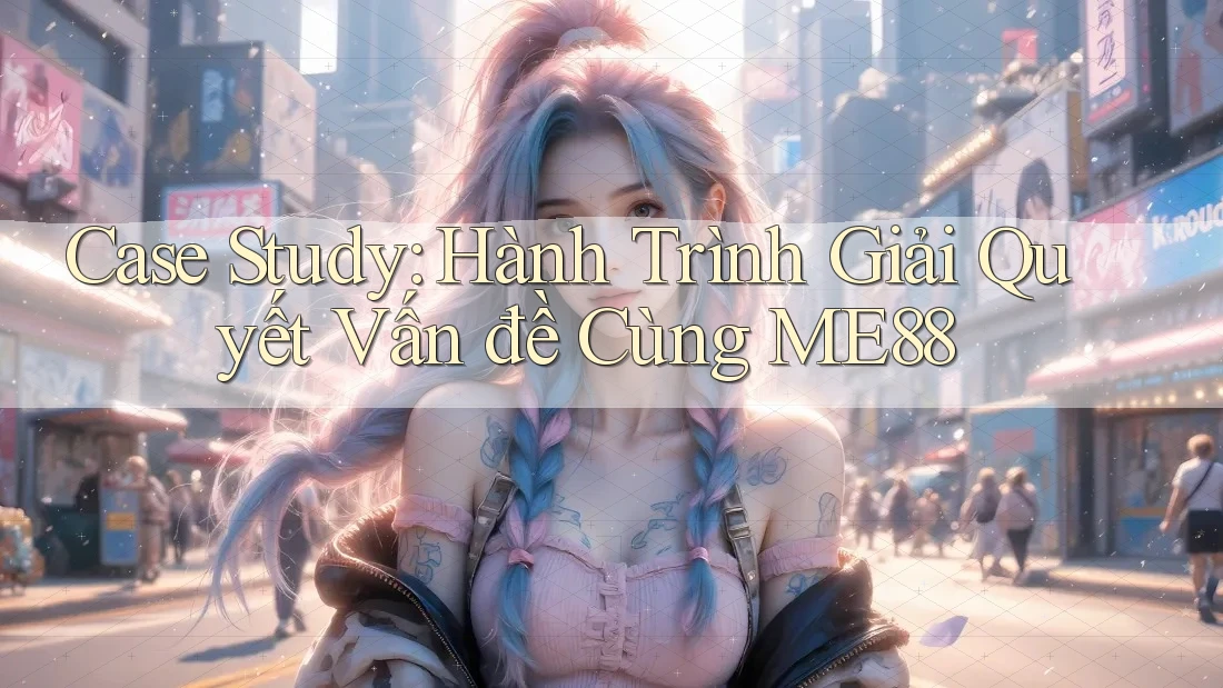 Case Study: Hành Trình Giải Quyết Vấn đề Cùng ME88 Case Study: Hành Trình Giải Quyết Vấn đề Cùng ME88