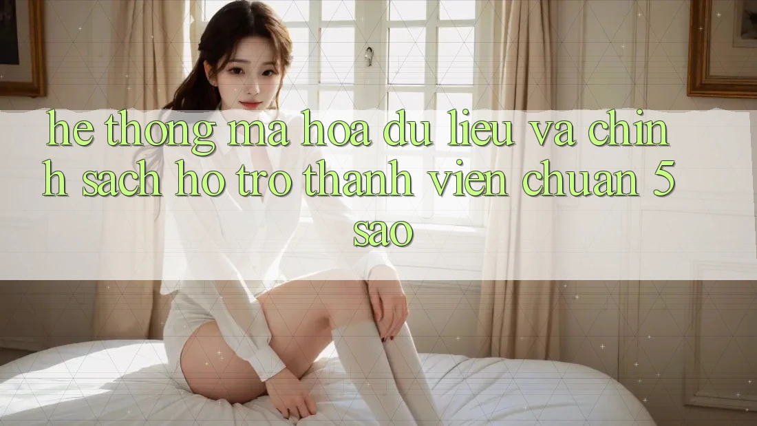 Hệ thống mã hóa dữ liệu và chính sách hỗ trợ thành viên chuẩn 5 sao Hệ thống mã hóa dữ liệu và chính sách hỗ trợ thành viên chuẩn 5 sao