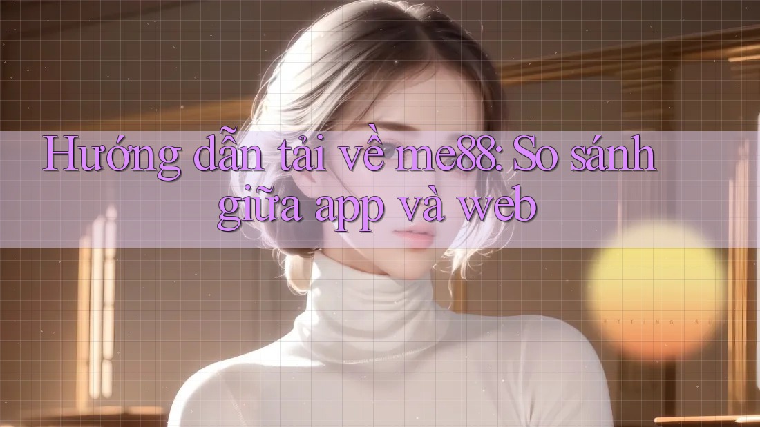Hướng dẫn tải về me88: So sánh giữa app và web