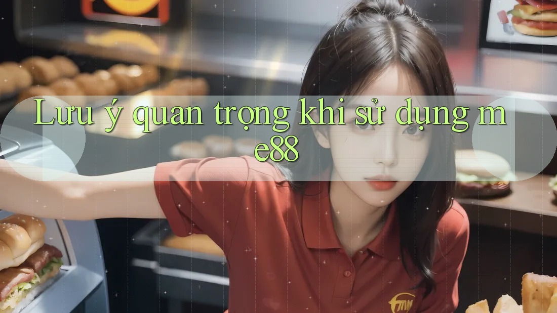 Lưu ý quan trọng khi sử dụng me88