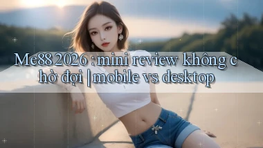 Me88 2026 mini review không chờ đợi mobile vs desktop