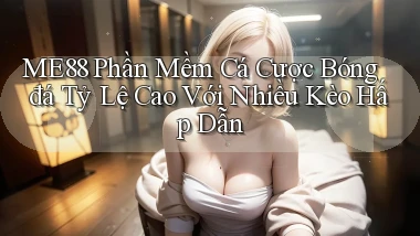 me88  phần mềm cá cược bóng đá tỷ lệ cao với nhiều kèo hấp dẫn