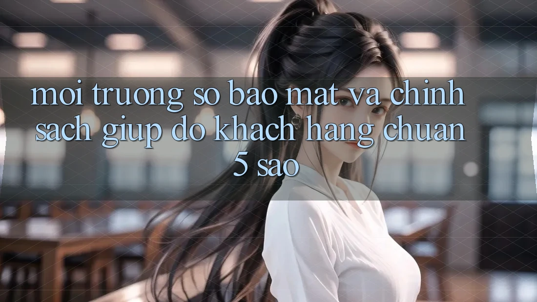 Môi trường số bảo mật và chính sách giúp đỡ khách hàng chuẩn 5 sao
