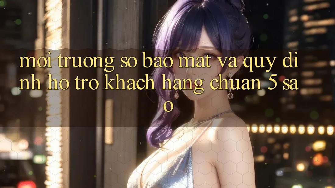 Môi trường số bảo mật và quy định hỗ trợ khách hàng chuẩn 5 sao Môi trường số bảo mật và quy định hỗ trợ khách hàng chuẩn 5 sao