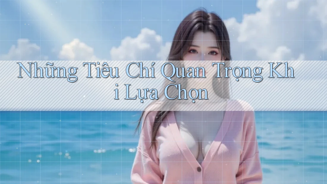 Những Tiêu Chí Quan Trọng Khi Lựa Chọn Những Tiêu Chí Quan Trọng Khi Lựa Chọn