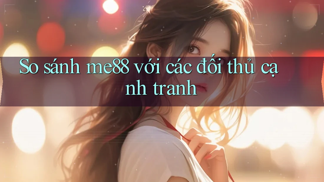 So sánh me88 với các đối thủ cạnh tranh So sánh me88 với các đối thủ cạnh tranh