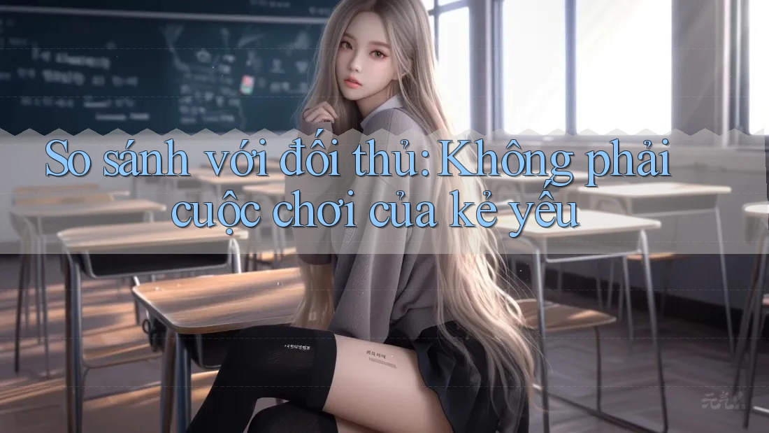 So sánh với đối thủ: Không phải cuộc chơi của kẻ yếu So sánh với đối thủ: Không phải cuộc chơi của kẻ yếu