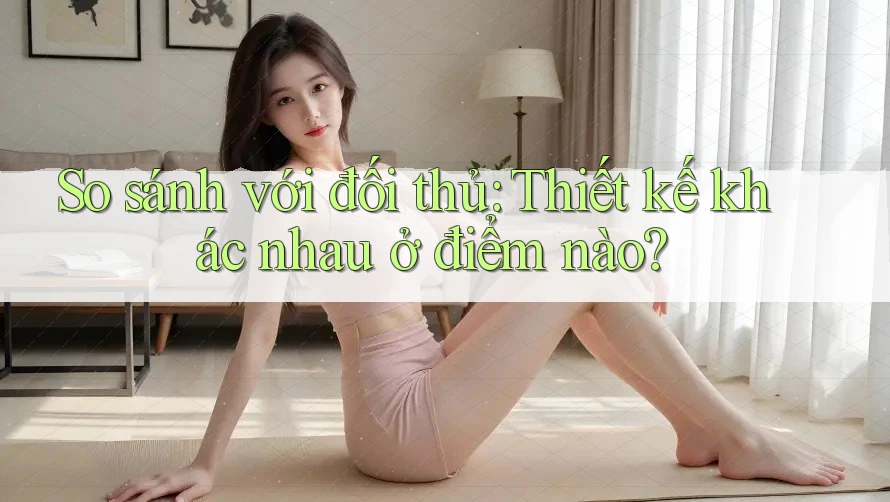 So sánh với đối thủ: Thiết kế khác nhau ở điểm nào? So sánh với đối thủ: Thiết kế khác nhau ở điểm nào?