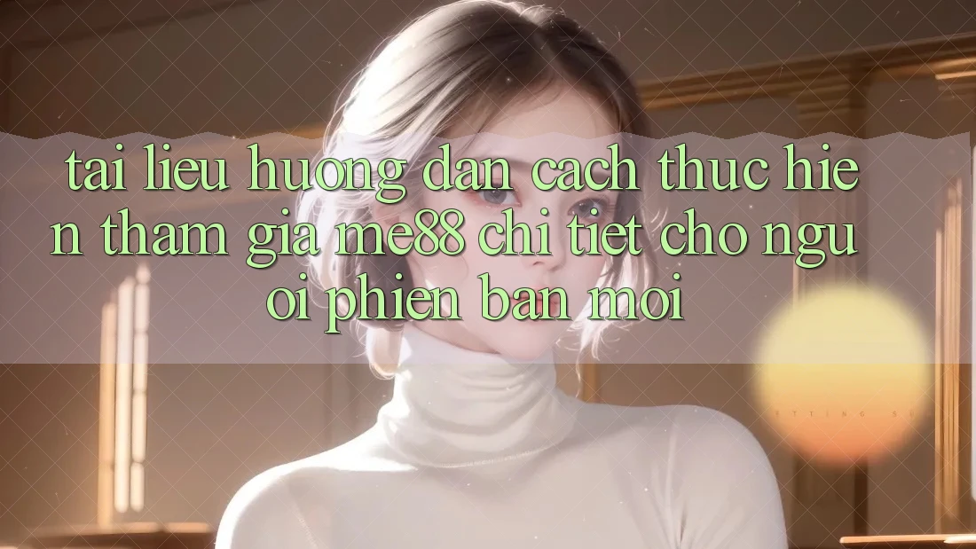 Tài liệu hướng dẫn cách thực hiện tham gia me88 chi tiết cho người phiên bản mới Tài liệu hướng dẫn cách thực hiện tham gia me88 chi tiết cho người phiên bản mới