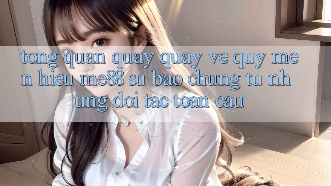 Tổng quan quay quay về quý mến hiệu me88 - Sự bảo chứng từ những đối tác toàn cầu Tổng quan quay quay về quý mến hiệu me88 - Sự bảo chứng từ những đối tác toàn cầu