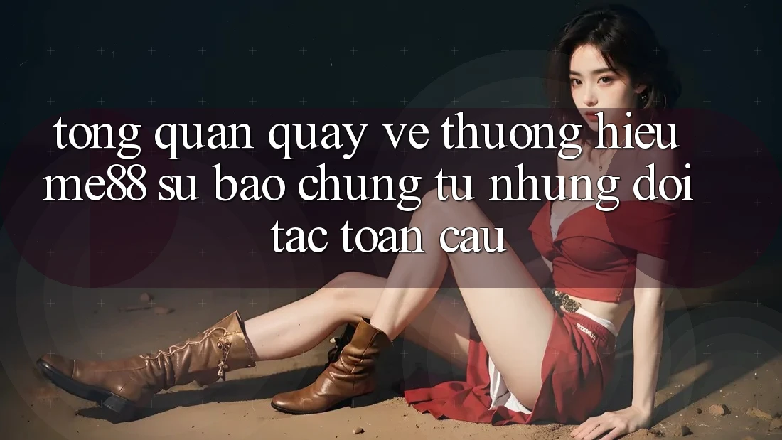 Tổng quan quay về thương hiệu me88 - Sự bảo chứng từ những đối tác toàn cầu Tổng quan quay về thương hiệu me88 - Sự bảo chứng từ những đối tác toàn cầu