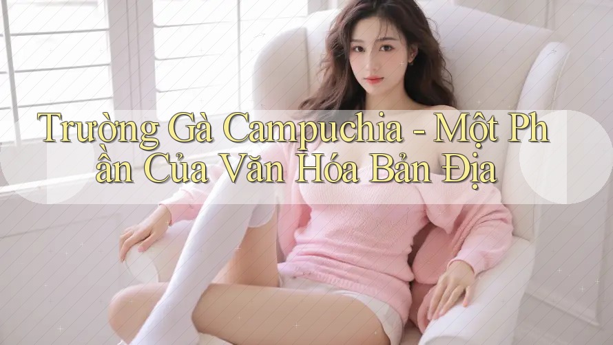 Trường Gà Campuchia - Một Phần Của Văn Hóa Bản Địa
