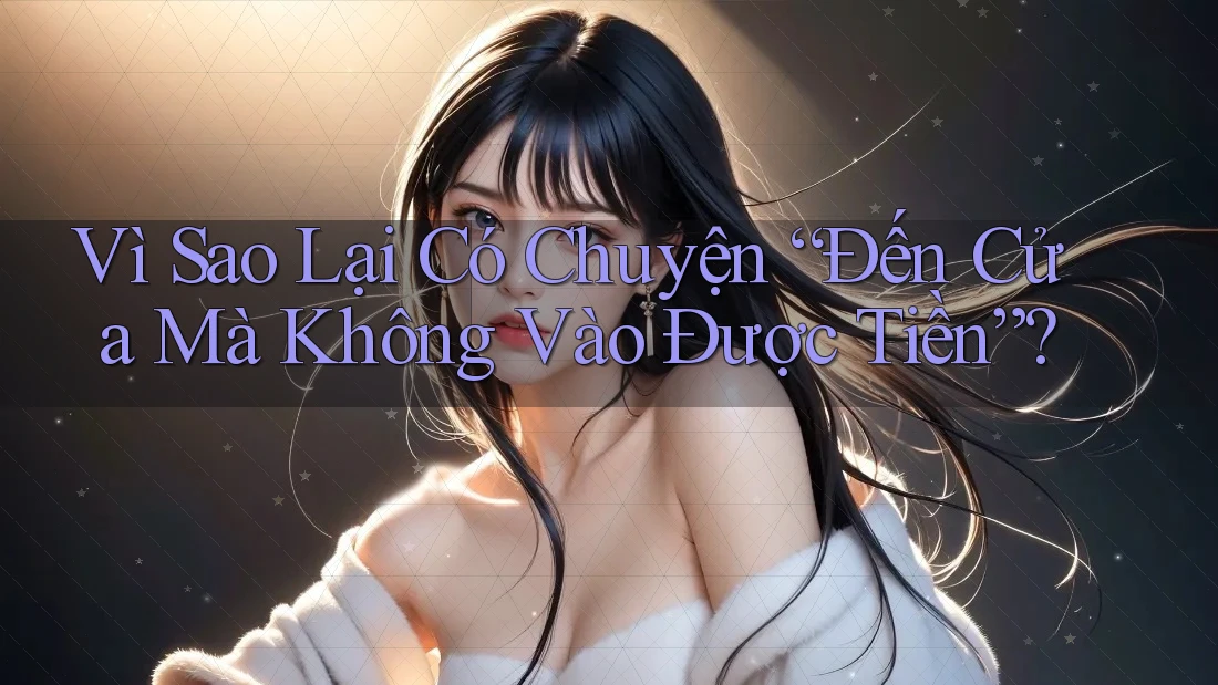 Vì Sao Lại Có Chuyện “Đến Cửa Mà Không Vào Được Tiền”?