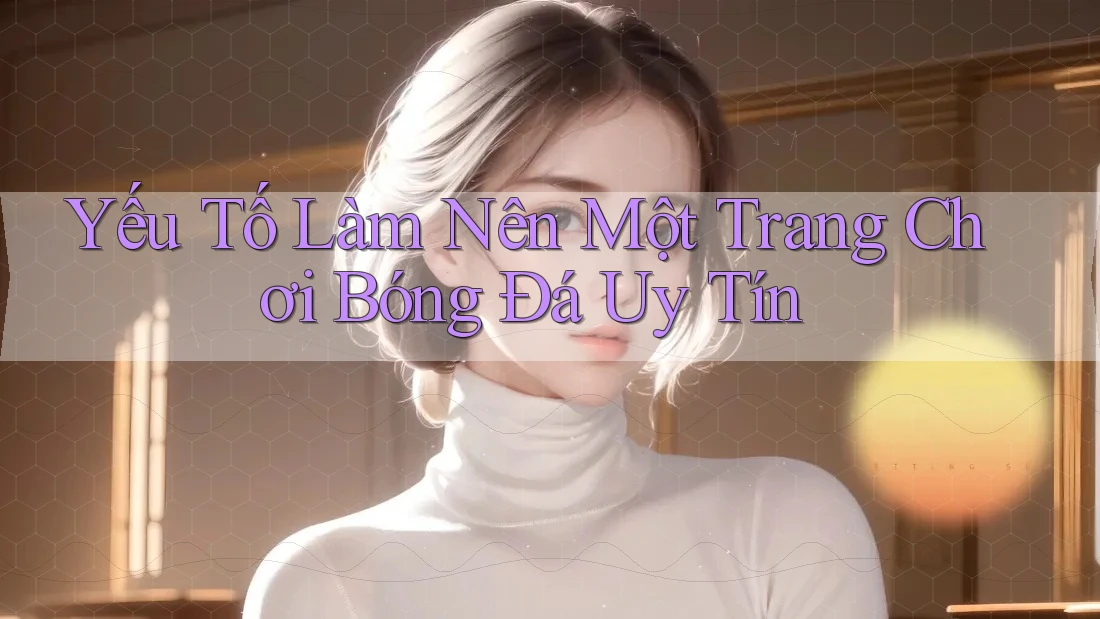 Yếu Tố Làm Nên Một Trang Chơi Bóng Đá Uy Tín Yếu Tố Làm Nên Một Trang Chơi Bóng Đá Uy Tín